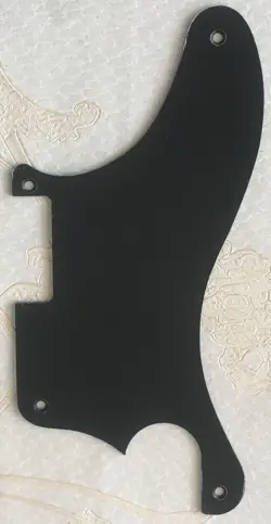 FOR FENDER TELE CABALLO TONO LIGERO HUMBUCKER GUITAR PICKGUARD 1 PLY BLACK