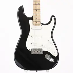 FENDER ERIC CLAPTON STRATOCASTER W/LACE SENSOR BLACK 1994 USED W/HARD CASE