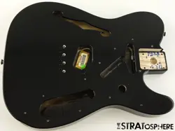 FENDER VINTERA II 60S TELECASTER THINLINE TELE SEMI-HOLLOW BODY 1960S ASH BLACK