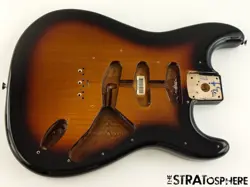 FENDER ROBERT CRAY STRAT HARDTAIL BODY GUITAR PARTS 3 COLOR SUNBURST
