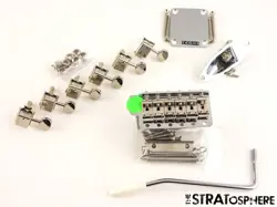 FENDER VINTERA II 60S STRAT HARDWARE SET TREMOLO TUNERS JACK PLATE STRATOCASTER