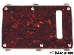 FENDER PLAYER PLUS SERIES STRATOCASTER STRAT TREMOLO BACK COVER PLATE TORTOISE