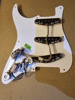 RARE FENDER CUSTOM SHOP STRATOCASTER LOADED PICKGUARD FAT 50'S