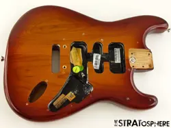 FENDER AMERICAN PROFESSIONAL II STRATOCASTER BODY, PRO II STRAT SIENNA SUNBURST