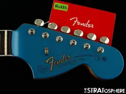FENDER AV II AMERICAN VINTAGE 66 JAZZMASTER 1966 NECK  TUNERS USA BOUND ROSEWOOD