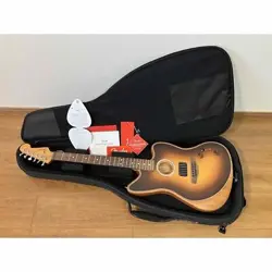 ELECTRIC GUITAR FENDER ACOUSTASONIC PLAYER JAZZMASTER SUNBURST WITH SOFT CASE