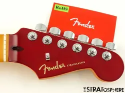 FENDER AMERICAN ULTRA LUXE STRATOCASTER STRAT, NECK   LOCKING TUNERS 