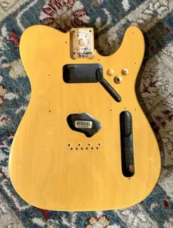 FENDER 2010 MEXICAN TELECASTER BUTTERSCOTCH BLONDE BODY