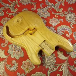 VINTAGE 1978-79 FENDER PRECISION BASS BODY - FACTORY NATURAL