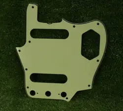 VINTAGE JAGUAR PICKGUARD W/ WIDE BEVEL FOR FENDER 62 MODEL - MINT GREEN