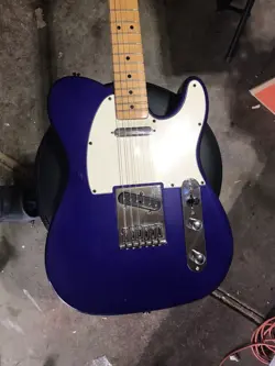 1999 FENDER STANDARD TELECASTER ELECTRIC GUITAR MIM MEXICO MIDNIGHT BLUE