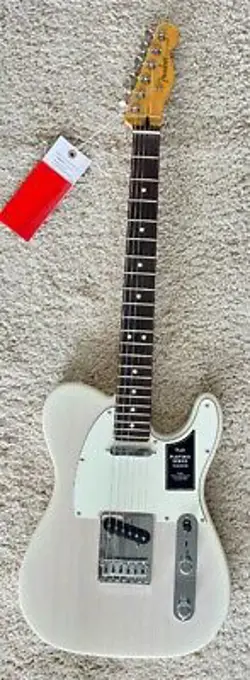 FENDER PLAYER II TELECASTER GUITAR, ROSEWOOD FINGERBOARD, WHITE BLONDE - MIM