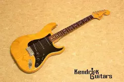 FENDER 1979 STRATOCASTER NATURAL MADE IN USA VINTAGE SOLID BODY ELECTRIC GUITAR