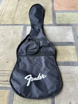 FENDER GIG BAG SOFT CASE FOR STRATOCASTER STRAT ELECTRIC GUITARS BLACK