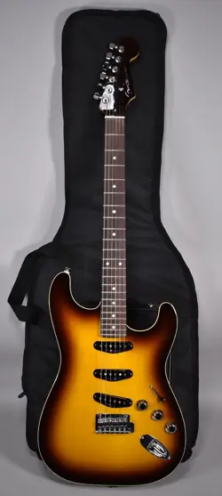 2023 FENDER MIJ AERODYNE STRATOCASTER SPECIAL CHOCOLATE BURST W/BAG