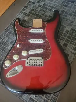 FENDER SQUIER SERIES STRATOCASTER LOADED BODY  LEFT HANDED