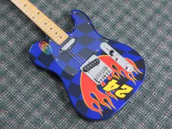 2003 FENDER SQUIER TELECASTER NASCAR DUPONT 24!