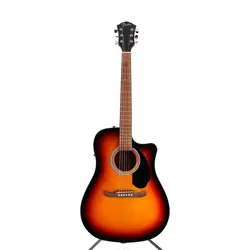 FENDER FA-125CE DREADNAUGHT ACOUSTIC GUITAR - AS-IS