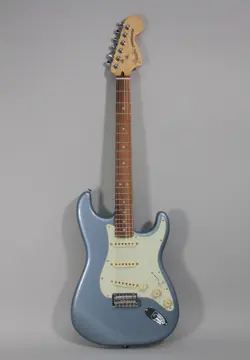 2021 FENDER DELUXE ROADHOUSE STRATOCASTER MYSTIC ICE BLUE W/GIG BAG