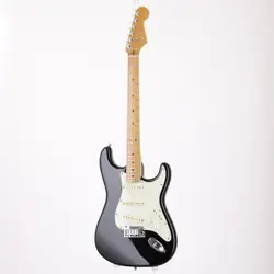 FENDER AMERICAN DELUXE STRATOCASTER V-NECK W/S-1 MODIFIED BLACK MAPLE SAFE DELIV