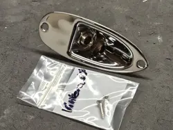 2020 FENDER 50'S STRAT CHROME OUTPUT JACK CUP ASSEMBLY REISSUE / VINTERA GUITAR