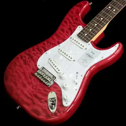 FENDER / 2024 MIJ HYBRID II STRATOCASTER QMT ROSEWOOD RED BERYL S/N: JD23028195