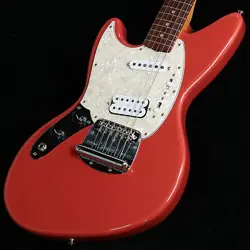 FENDER KURT COBAIN JAG-STANG LEFT-HAND FIESTA RED S/N MX22192372 ELECTRIC GUITAR