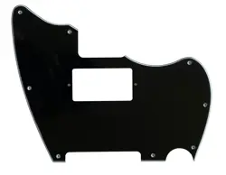 3 PLY BLACK FOR FENDER WARMOTH MJT TELEMASTER JAZZCASTER PAF GUITAR PICKGUARD