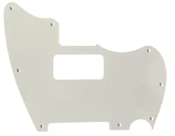 1 PLY WHITE FOR FENDER WARMOTH MJT TELEMASTER JAZZCASTER TV GUITAR PICKGUARD