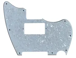 WHITE PEARL FOR FENDER WARMOTH MJT TELEMASTER JAZZCASTER PAF GUITAR PICKGUARD