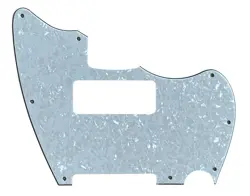 WHITE PEARL FOR FENDER WARMOTH MJT TELEMASTER JAZZCASTER P90 GUITAR PICKGUARD
