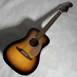 ACOUSTIC GUITAR FENDER MALIBU PLAYER SOLID SPRUCE TOP SUNBURST