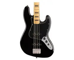 USED SQUIER CLASSIC VIBE '70S JAZZ BASS - BLACK W/ MAPLE FB