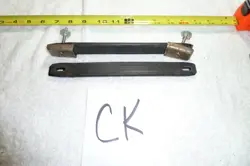 2 OLDER VINTAGE FENDER AMP HANDLES - ITEM #CK