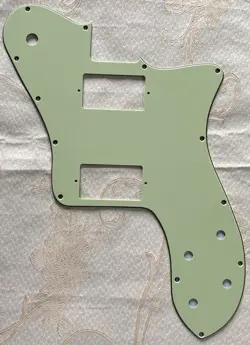 PICK FITS FENDER SQUIER TELECASTER DELUXE PAF GUITAR PICKGUARD,VINTAGE GREEN