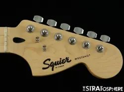 FENDER SQUIER SONIC MUSTANG HH GUITAR NECK & TUNERS GUITAR MAPLE