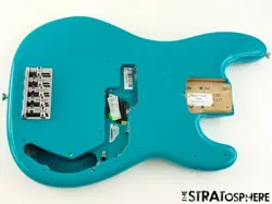 FENDER AMERICAN PROFESSIONAL II PRECISION P BASS V 5 BODY & HARDWARE MIAMI BLUE