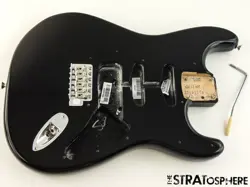 AMERICAN PERFORMER FENDER STRATOCASTER STRAT, BODY   HARDWARE, BLACK