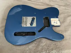 SQUIER BY FENDER TELECASTER ELECTRIC GUITAR BODY LPB LAKE PLACID BLUE   BRIDGE