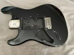 SQUIER BY FENDER CLASSIC VIBE STRATOCASTER STRAT GUITAR BODY BLACK LEFT HANDED