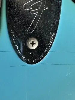 FENDER STRATOCASTER INTERNATIONAL COLOR SERIES MAUI BLUE 1981