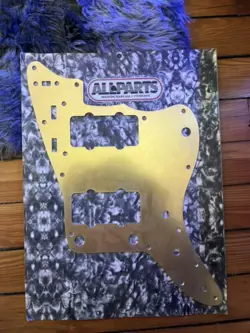 FENDER JAZZMASTER GOLD ANODIZED ELECTRIC GUITAR PICKGUARD