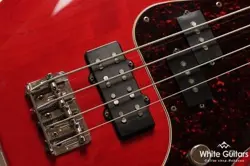 FENDER AMERICAN DELUXE PRECISION BASS - CRIMSON RED TRANSPARENT SAFE DELIVERY FR