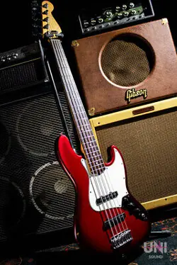 FENDER AMERICAN STANDARD JAZZ BASS V / 1996 SAFE DELIVERY FROM JAPAN