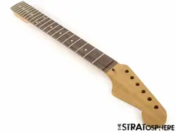 NEW FENDER LIC WD STRATOCASTER STRAT REPLACEMENT NECK MAHOGANY ROSEWOOD MODERN22