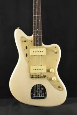 FENDER CUSTOM SHOP '59 250K JAZZMASTER JOURNEYMAN RELIC - AGED WHITE BLONDE