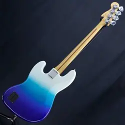 FENDER USED PLAYER PLUS JAZZ BASS BELAIR BLUE SAFE DELIVERY FROM JAPAN