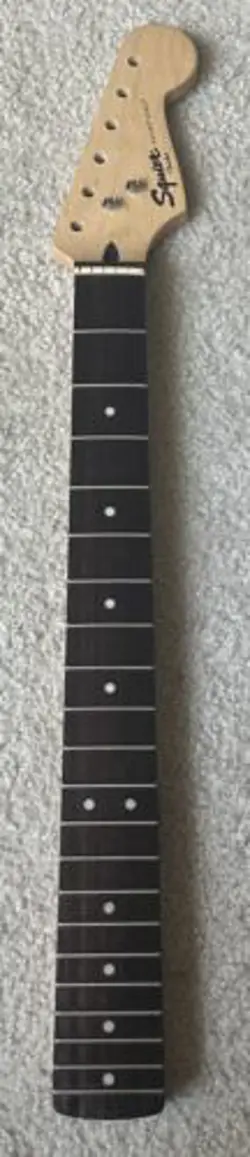 2016 FENDER SQUIER BULLET STRATOCASTER NECK 60'S PRE CBS HEADSTOCK EXCELLENT