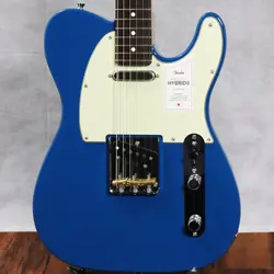 FENDER  MIJ HYBRID II TELECASTER ROSEWOOD FINGERBOARD FOREST BLUE S/N JD24015823