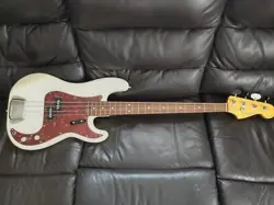 FENDER HAMA OKAMOTO PRECISION BASS 4 OLYMPIC WHITE